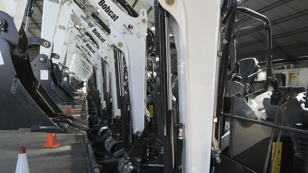 30 retroexcavadoras de última generación