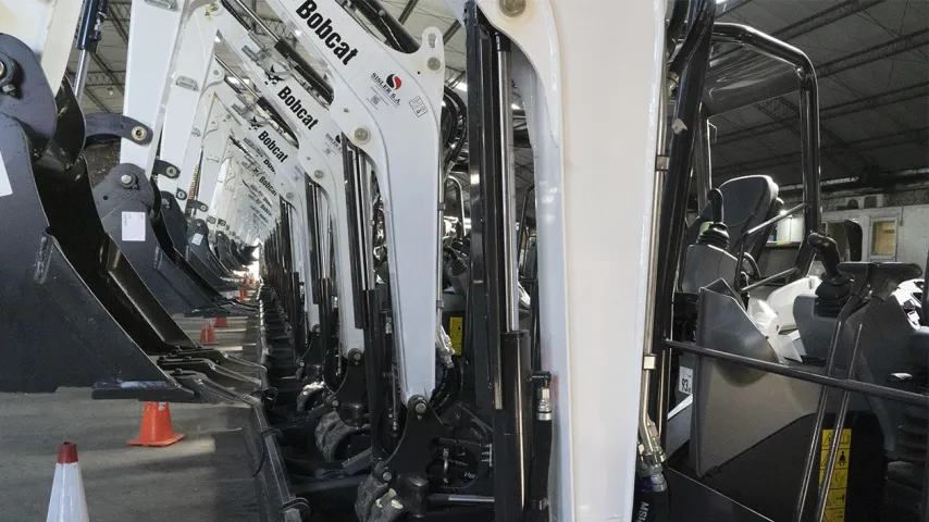 30 retroexcavadoras de última generación